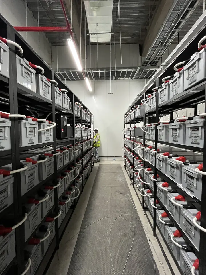 UPS & Battery Room — Electrical & ELV project