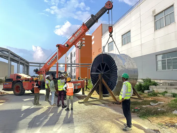 Power Cable Laying — Electrical & ELV project