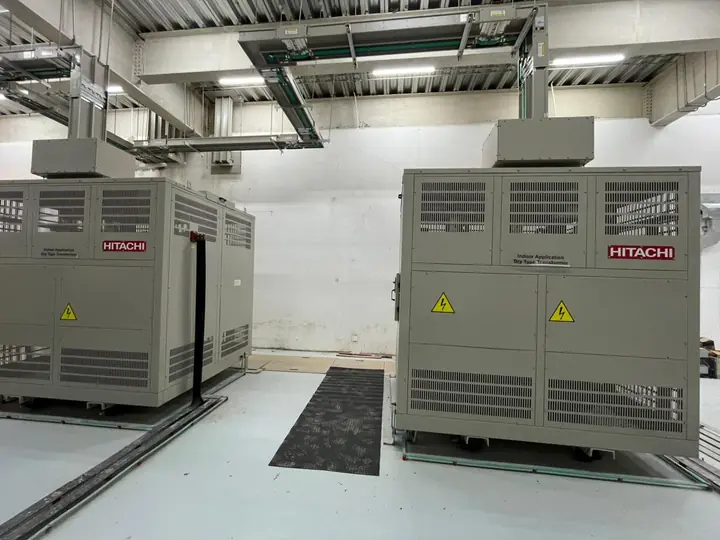 Dry-Type Transformer Installation — Electrical & ELV project