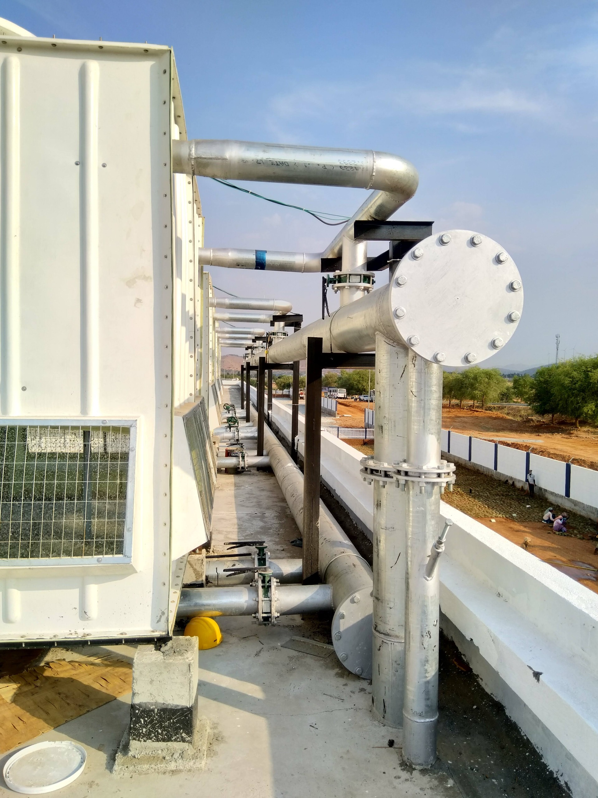 HVAC piping connections