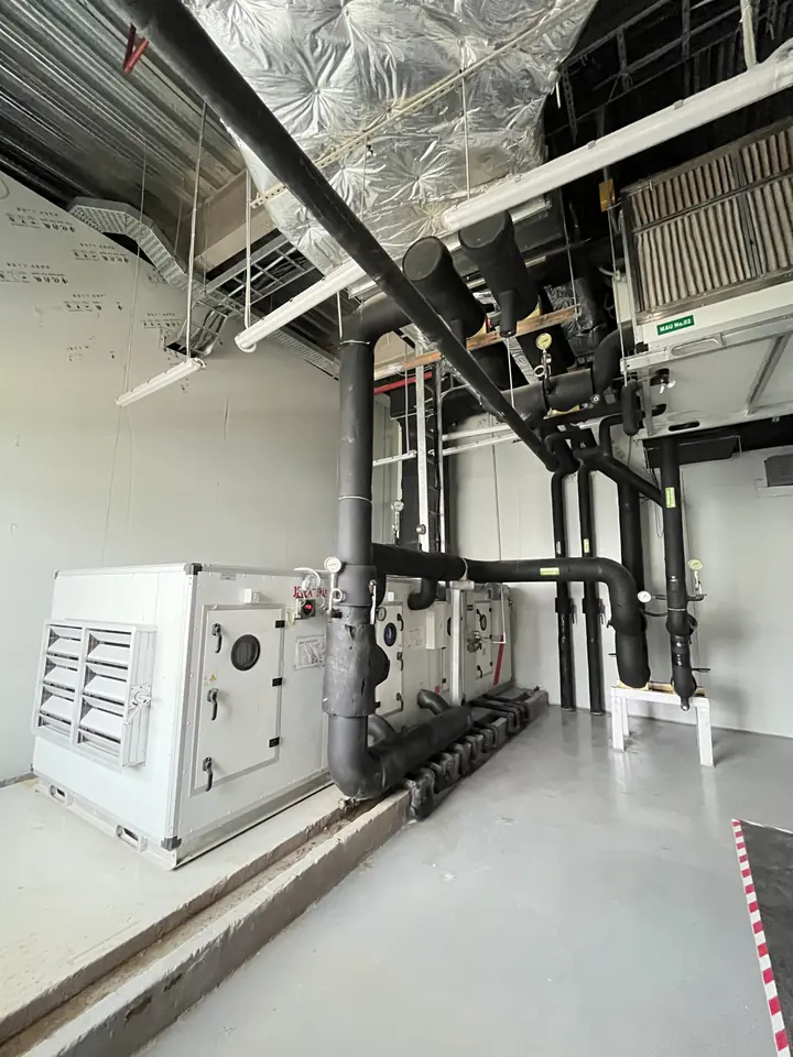 AHU Room Installation — HVAC project