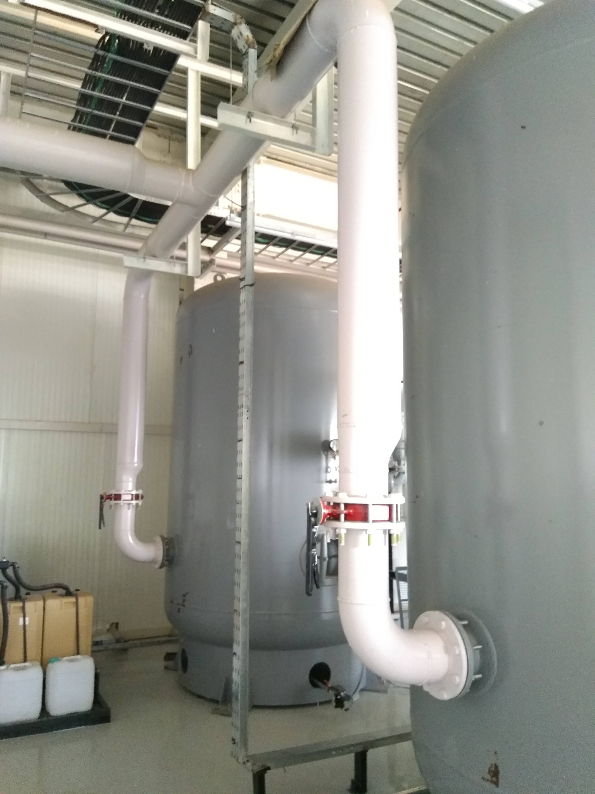 Cooling tower installation