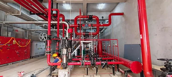 Fire Pump Room — Fire Protection project