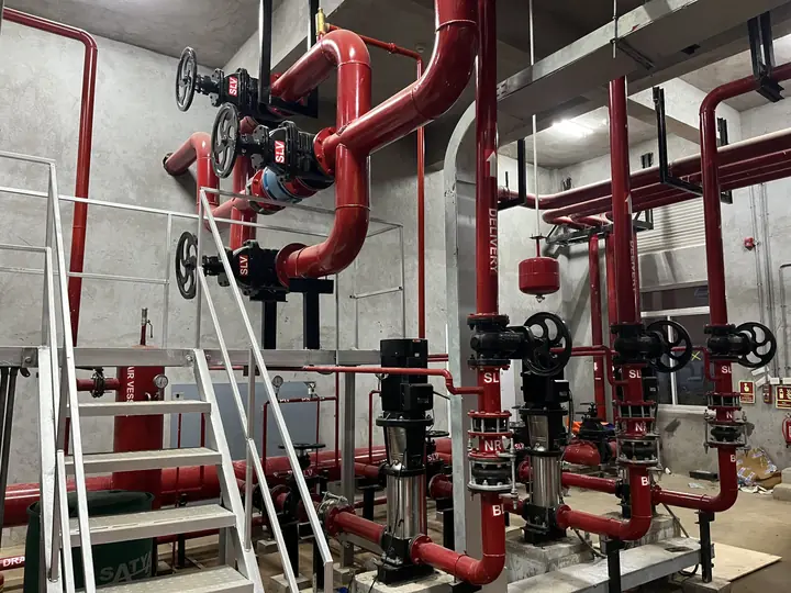 Pump Room Valve Stations — Fire Protection project