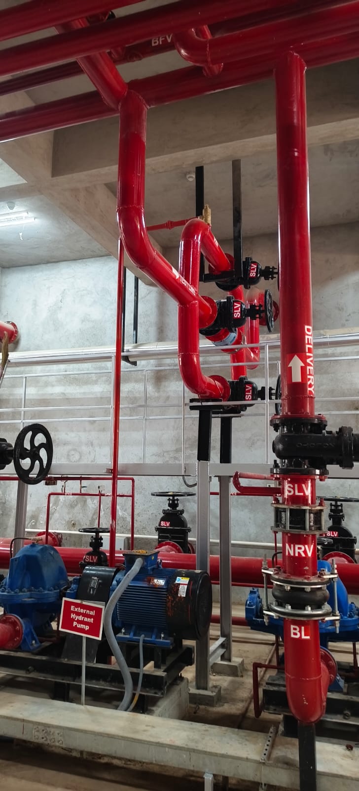 Industrial sprinkler system